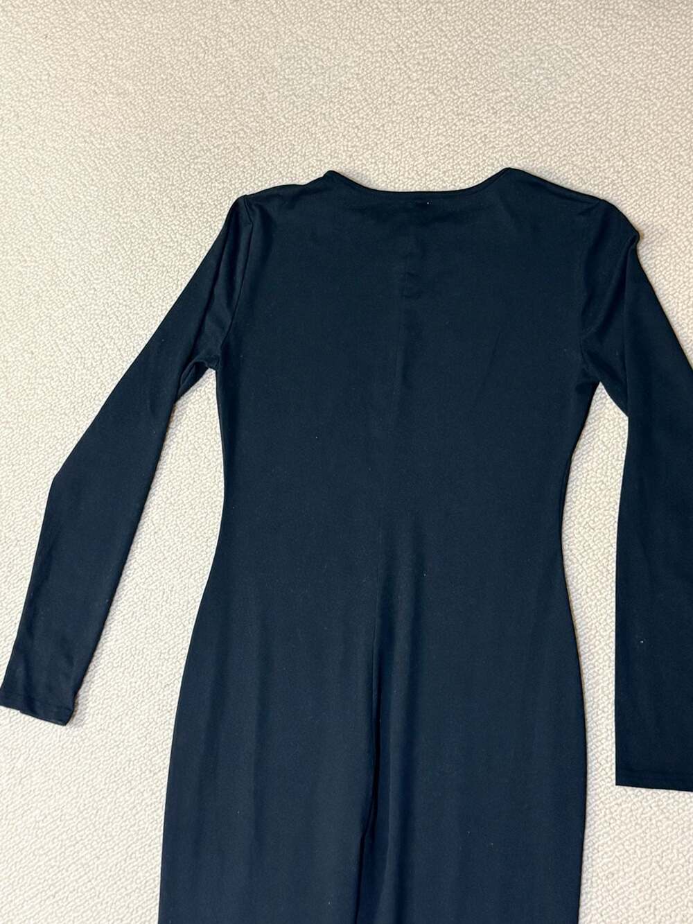 Black Long Sleeve Bodycon Dress Size L